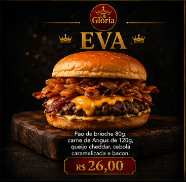 Hambúrguer Eva