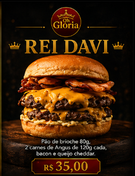 Hambúrguer Rei Davi