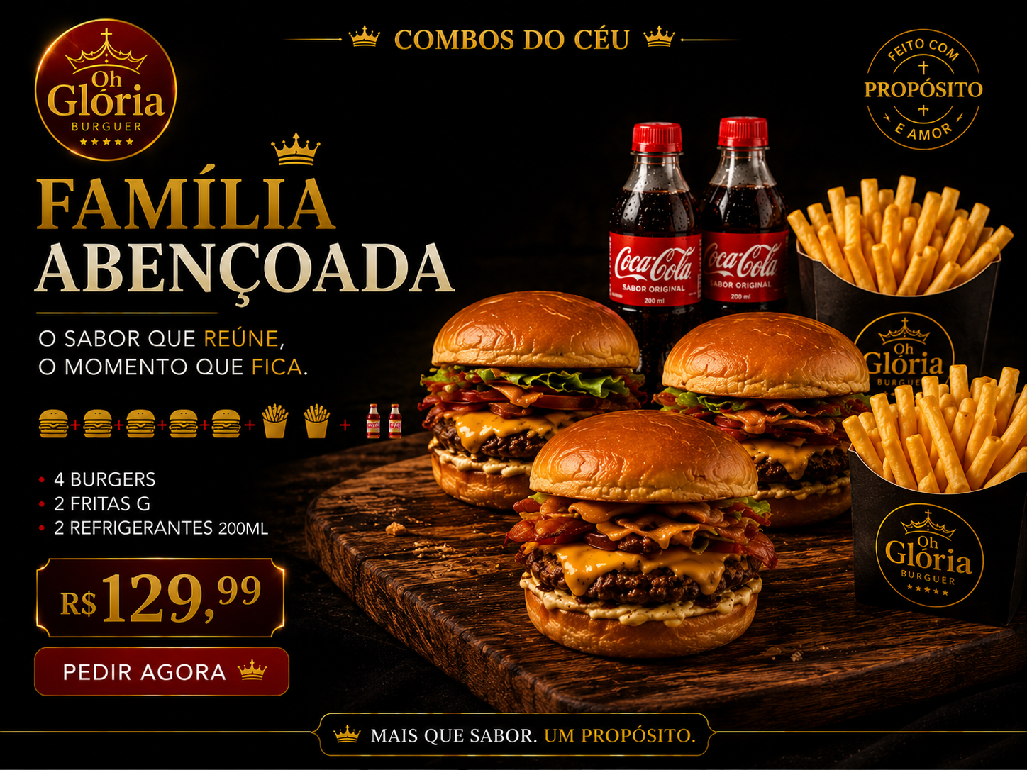 Combo Família Abençoada